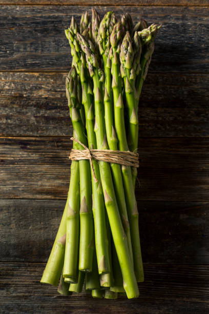 istock Raw Organic Green Asparagus 1222856533