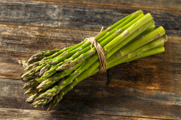 istock Raw Organic Green Asparagus 1222856627