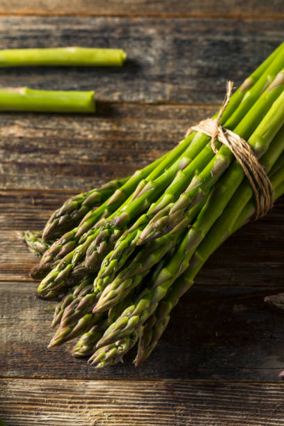istock Raw Organic Green Asparagus 1222857752