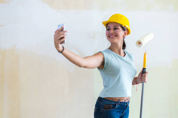 istock A young woman will do repairs at home 1222860184