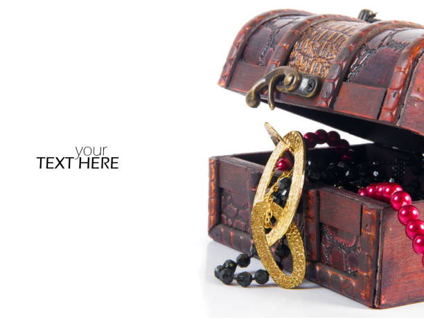 istock Jewelry box with the copy space 1222860271