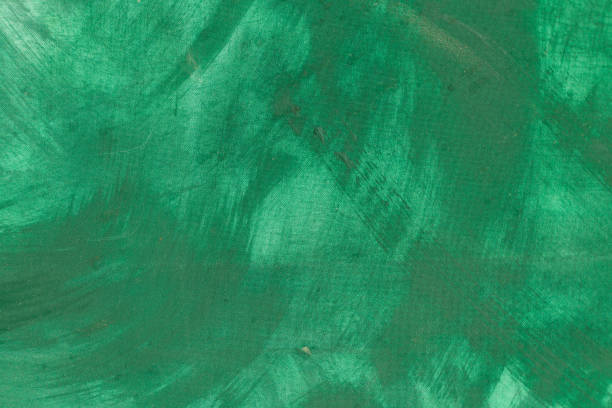 istock abstract green color painting background close up 1222860419