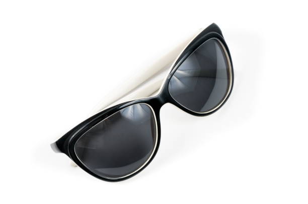 istock Female sunglasses isolated on the white background 1222865402