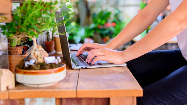 istock Work from home (WFH). Lock down and Self-quarantine at home. Social Distancing and Physical Distancing. Stay home Stay safe. Effect from Covid-19 and stop outbreak virus. 1222883965
