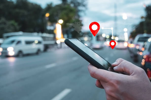 istock People use smartphone to check map to travel with internet and gps application for vacation or holiday. 1222892617