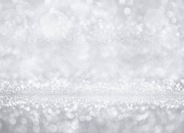 istock Silver Sparklling Wallpaper background for Christmas silver glitter background 1222899298