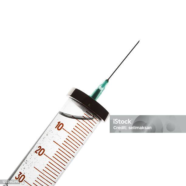 Hypodermic Needle Stock Photo - Download Image Now - Close-up, Color Image, Cut Out