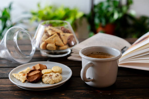istock homemade cookies and coffee break 1222911797