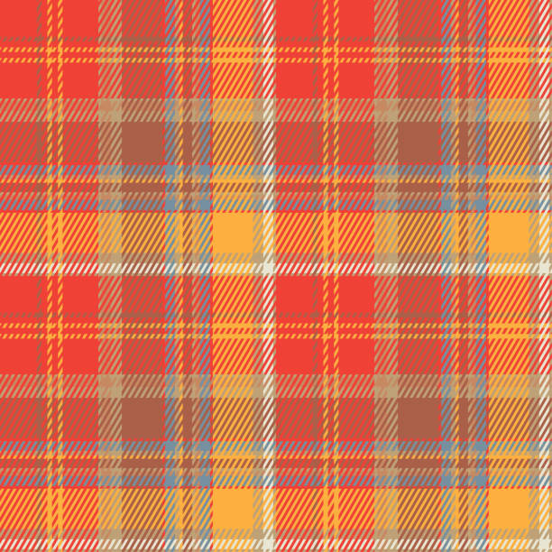 illustrations, cliparts, dessins animés et icônes de modèle classique de tartan à carreaux. - plaid tartan backgrounds pattern