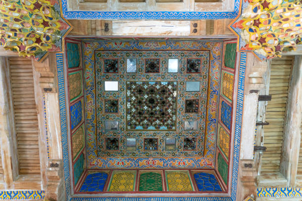 istock The view inside the Itchan Kala fortress 1222920757