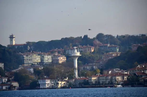 Istanbul coastline photography from Uskudar and Beykoz district.