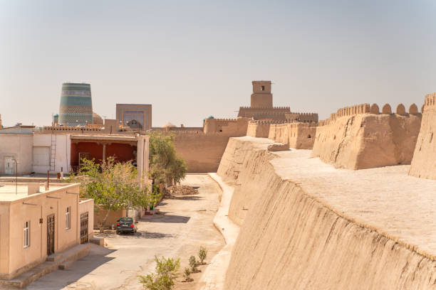 istock The view inside the Itchan Kala fortress 1222924077