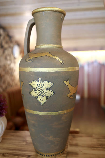 View of retro jug