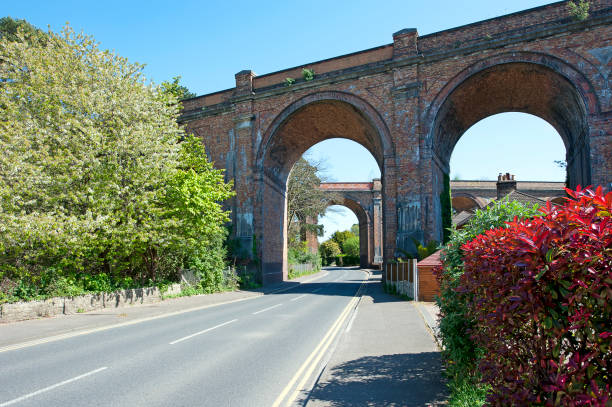istock High pair of brick built Victorian Viaduct, Poole, Dorset, England 1222940916