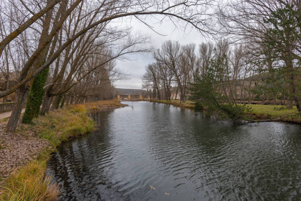 istock River walk in Soria, Spain. 1222942235