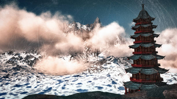 istock Zen Temple in the Himalayas 1222945677