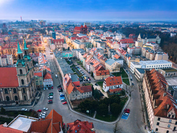 istock Panorama of Brzeg 1222949291
