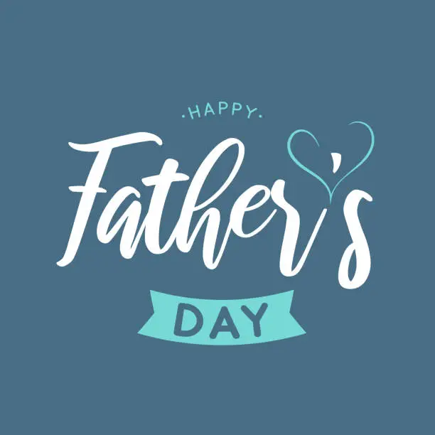 Vector illustration of Father's Day background, poster. Vector