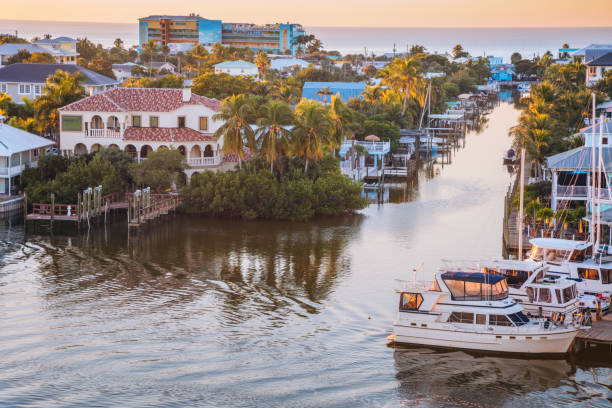 istock Fort Myers Beach at sunrise 1222949461