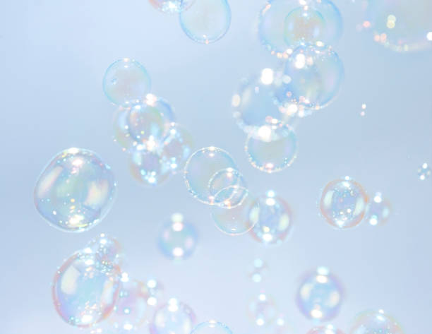 istock Beautiful natural soap bubbles background 1222956108