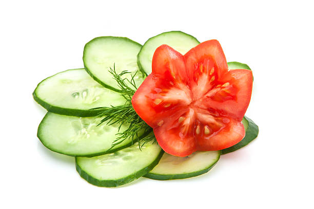 istock beautifully sliced tomato and cucumber 122296125