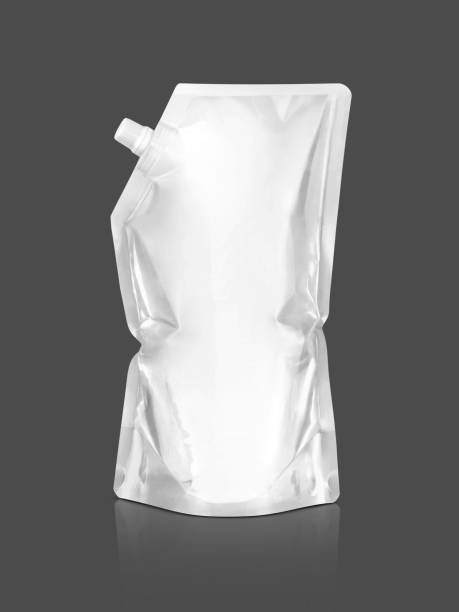 istock white plastic pouch for product refill design mock-up 1222975653