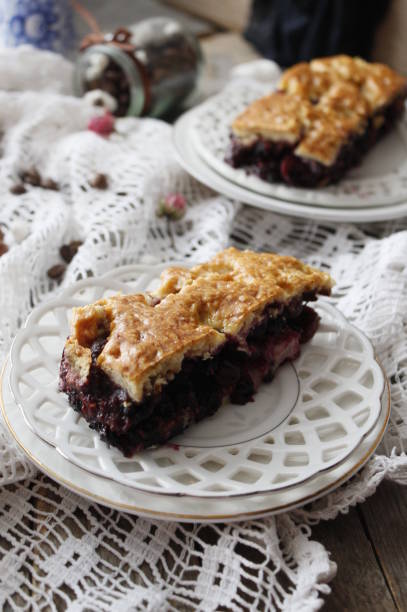 istock Mixed Berry Pie, homemade 1222980725