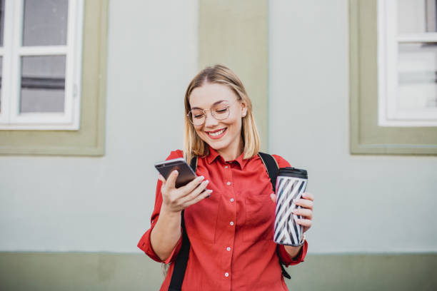 istock Young woman on the street 1222980787