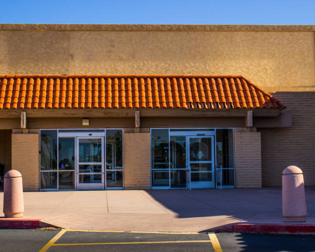 istock Vacant Commercial Store Front Building 1222984273