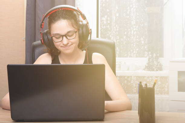 istock Online education distance learning for schoolboy using a laptop 1222985983