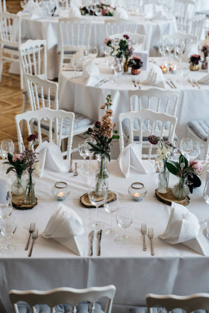 istock table decoration at a wedding banquet 1222987699
