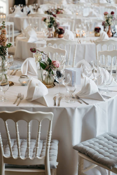 istock table decoration at a wedding banquet 1222987705
