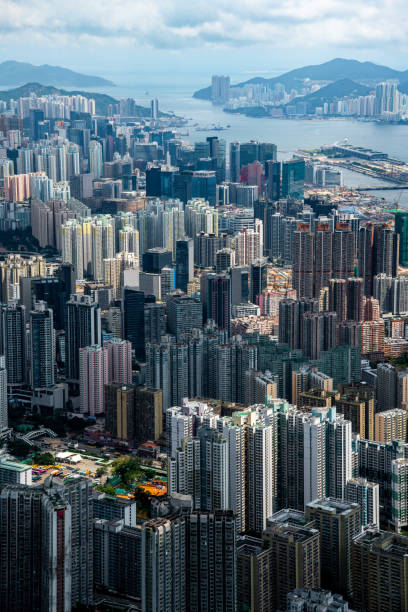 istock Hong Kong Kowloon city skyline 1222996655