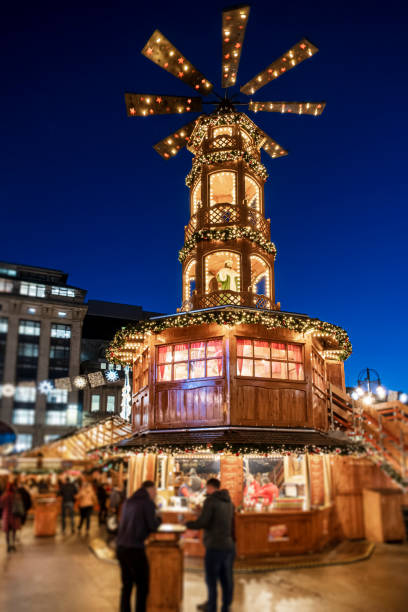 istock Glasgow, Christmas Market in George Square (Scotland, UK) 1222996828