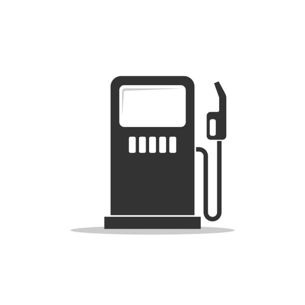 Gas Station Icon Logo Template Illustration Design. Vector EPS 10. Gas Station Icon Logo Template Illustration Design. Vector EPS 10. symbol fuel and power generation fossil fuel fuel pump stock illustrations