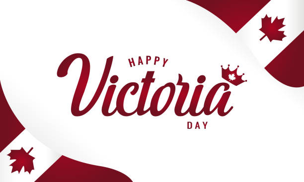 Victoria day vector art illustration