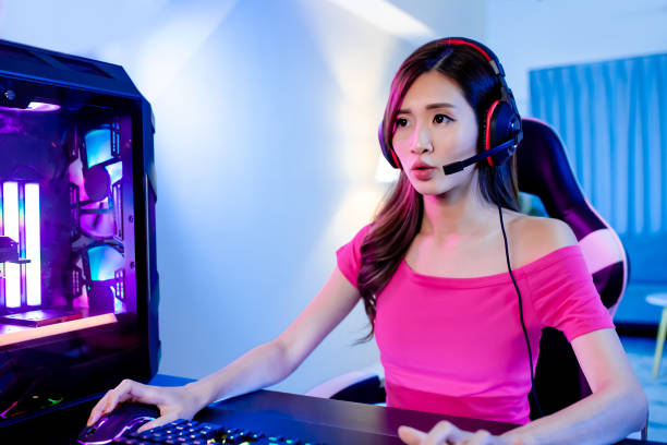 istock cyber sport gamer playing game 1223003358