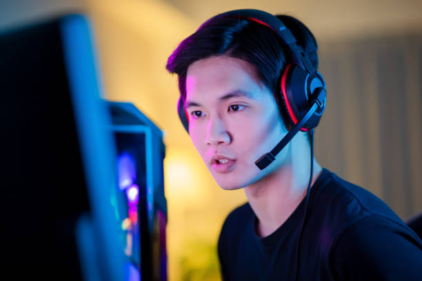 istock cyber sport gamer playing game 1223003395