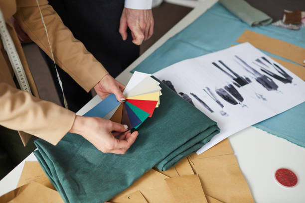 istock Designers choosing color for collection 1223004108