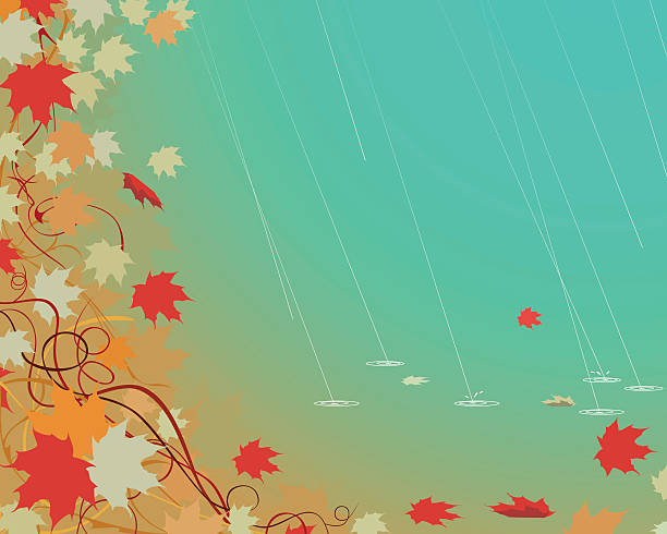 autumn vector art illustration