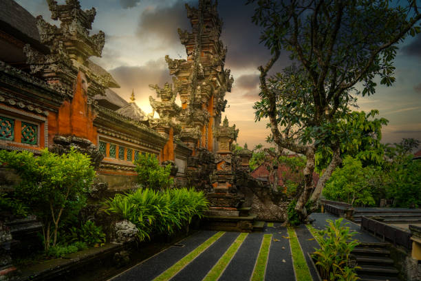 istock Bali, Saraswati Hindu temple in Ubud 1223012828