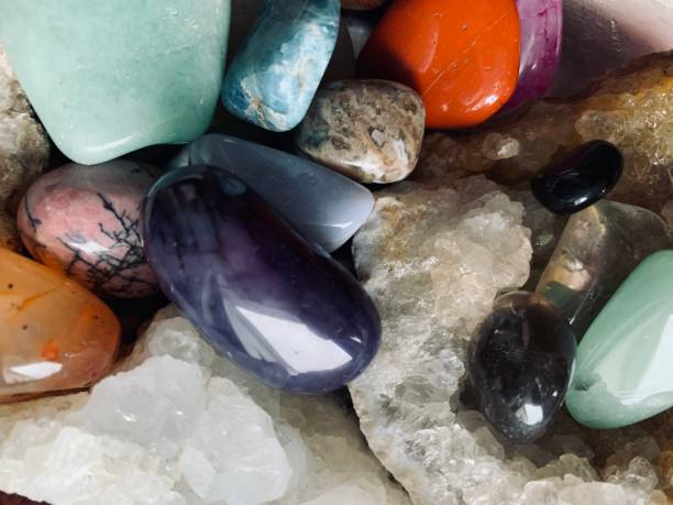 istock Assortment of Crystals 1223013225