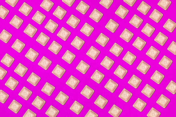 istock Colorful pattern of chocolate slices 1223025560