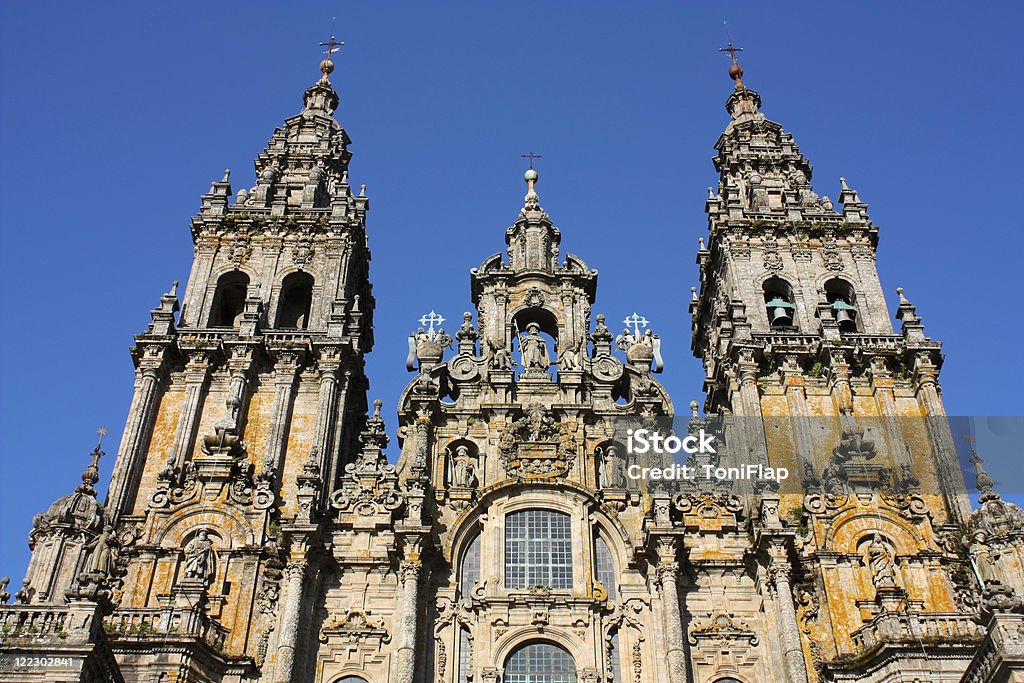 Catedral de Santiago de Compostela, España - Foto de stock de Aire libre libre de derechos