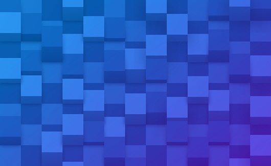 Cube checkerboard abstract pattern background.
