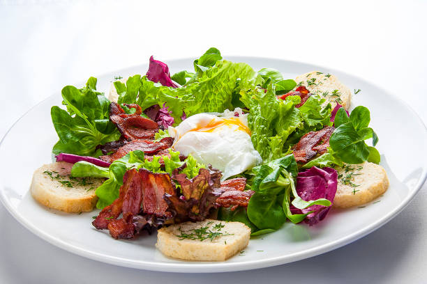 Grilled turkey salad with vegetable