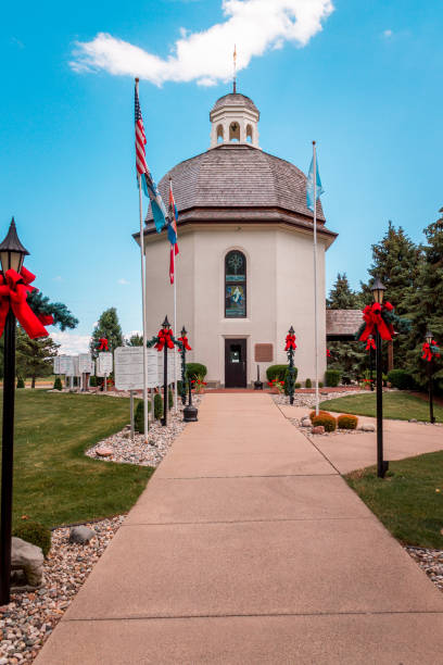 istock The Silent Night chapel in Frankenmuth Michigan 1223034047
