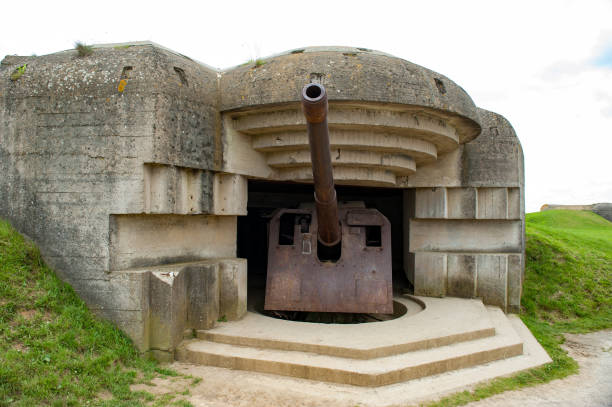 istock German bomb shelter with long-range artillery 1223035027