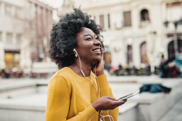 istock Young woman on the street 1223035492