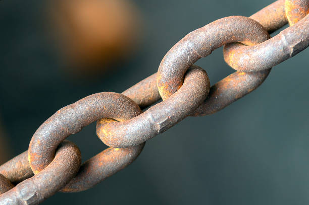 istock metal chain with clipping path close-up 1223036611